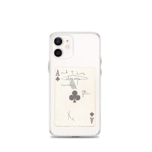 Load image into Gallery viewer, Faded Ace Card Clear iPhone Case