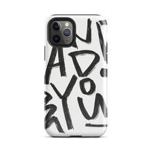 Load image into Gallery viewer, AND YOU! case (black+white)