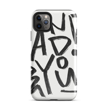 Load image into Gallery viewer, AND YOU! case (black+white)