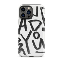 Load image into Gallery viewer, AND YOU! case (black+white)