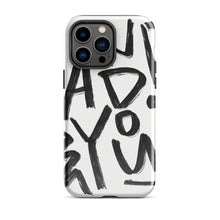 Load image into Gallery viewer, AND YOU! case (black+white)