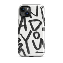 Load image into Gallery viewer, AND YOU! case (black+white)